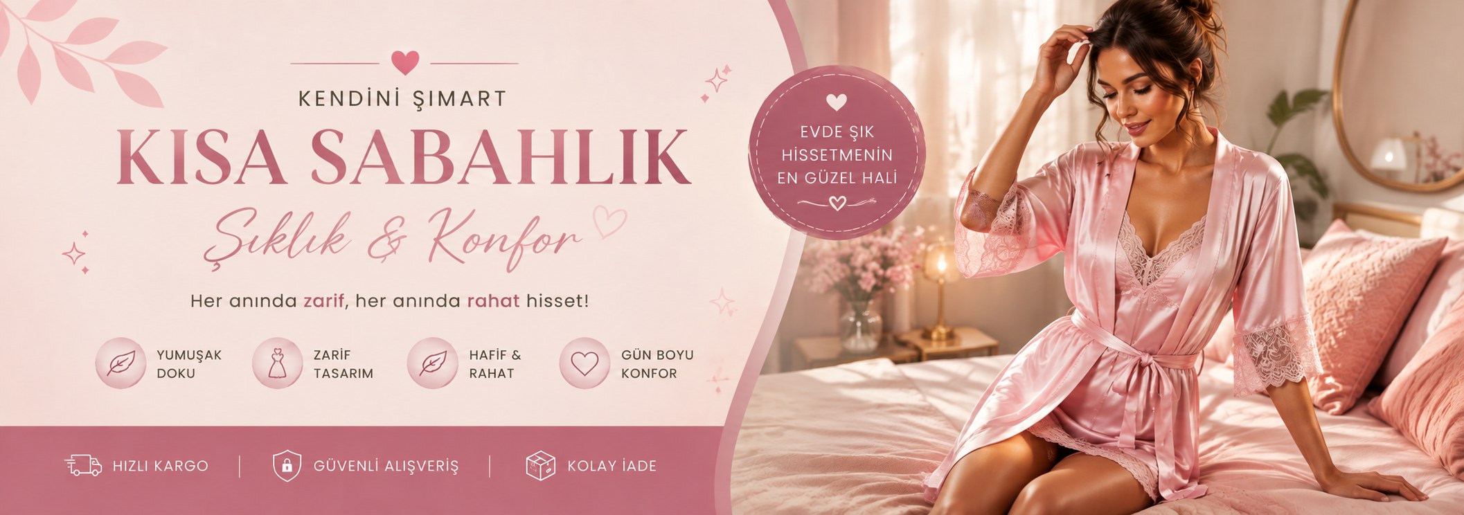 Kısa Sabahlık — Şıklık & Konfor