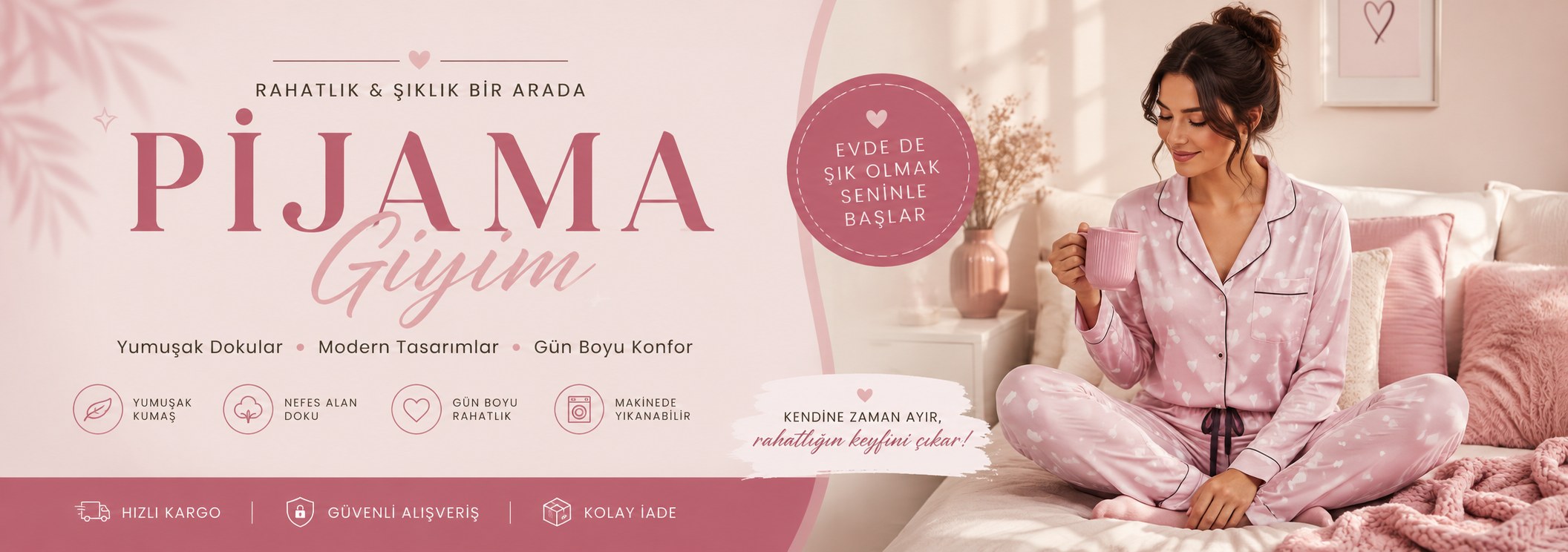 Pijama Giyim — Rahatlık & Şıklık