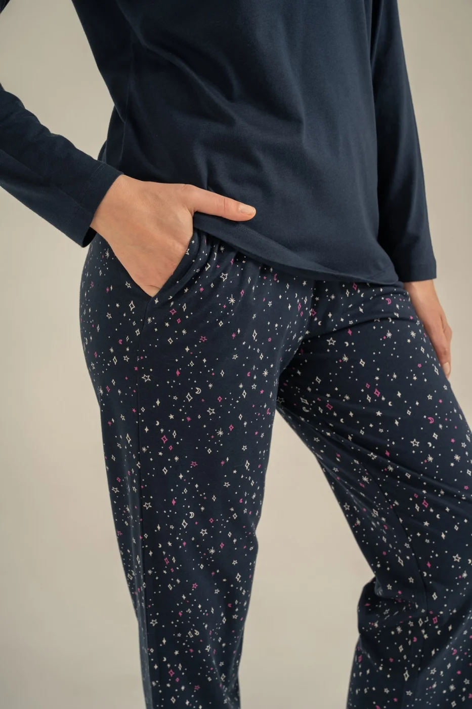 Arnetta Ar3775-X Kadın Uzun Kollu Pijama Takım görsel 6