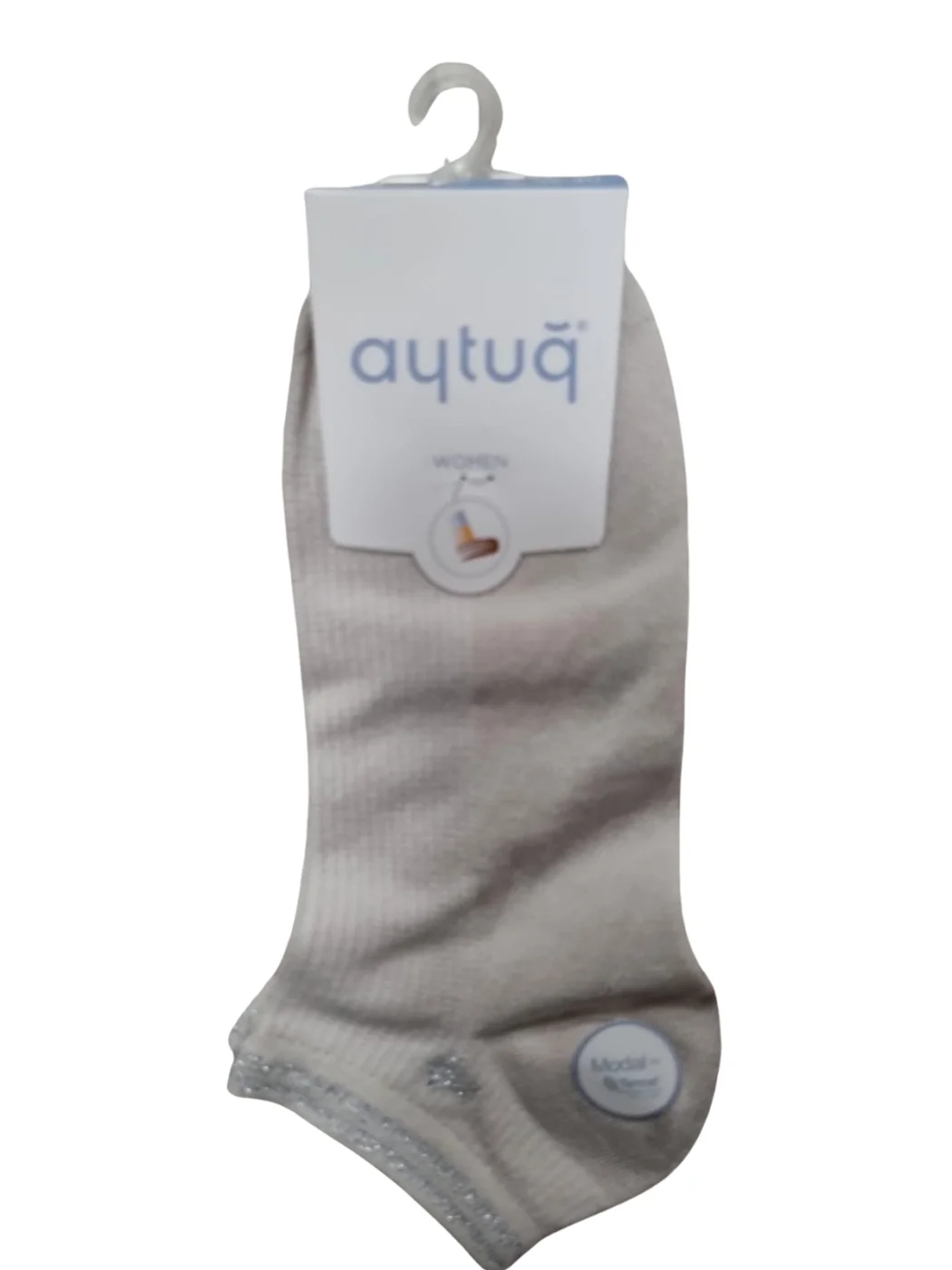 Aytuğ 33285 Kadın Modal Patik Çorap görsel 4