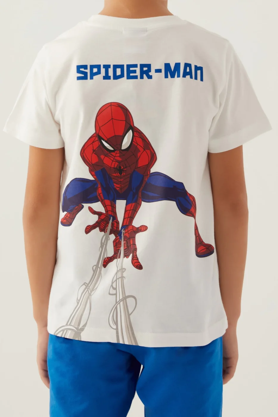 Disney 4878-3 Spider-Man Erkek Çocuk Şort Takım görsel 4