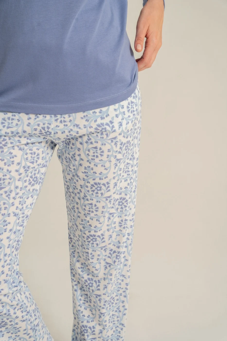Pierre Cardin Pc9270-S Kadın Uzun Kollu Pijama Takımı görsel 7