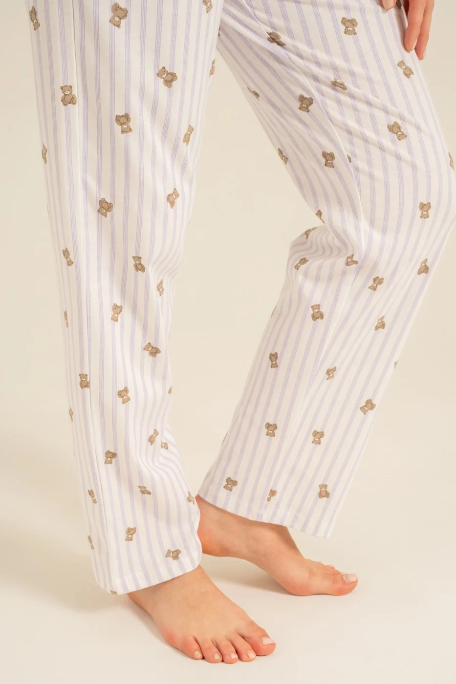 Rolypoly Rp3913-S Kadın Gömlek Pijama Takım görsel 5