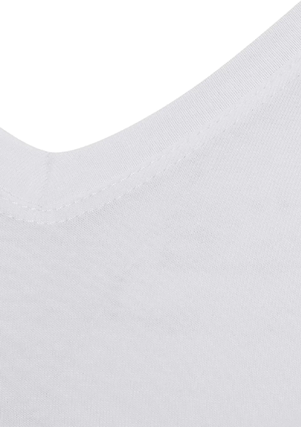 Star 206 Modal Yarım Kol V-Yaka T-Shirt Atlet görsel 2